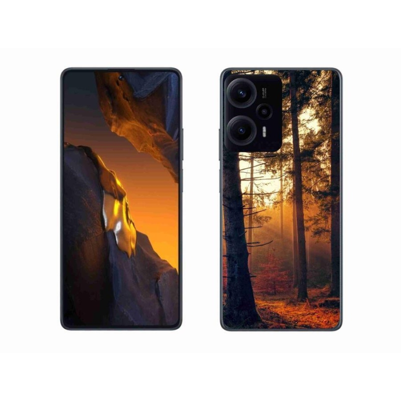 Gél tok mmCase a Xiaomi Poco F5-hez - erdő