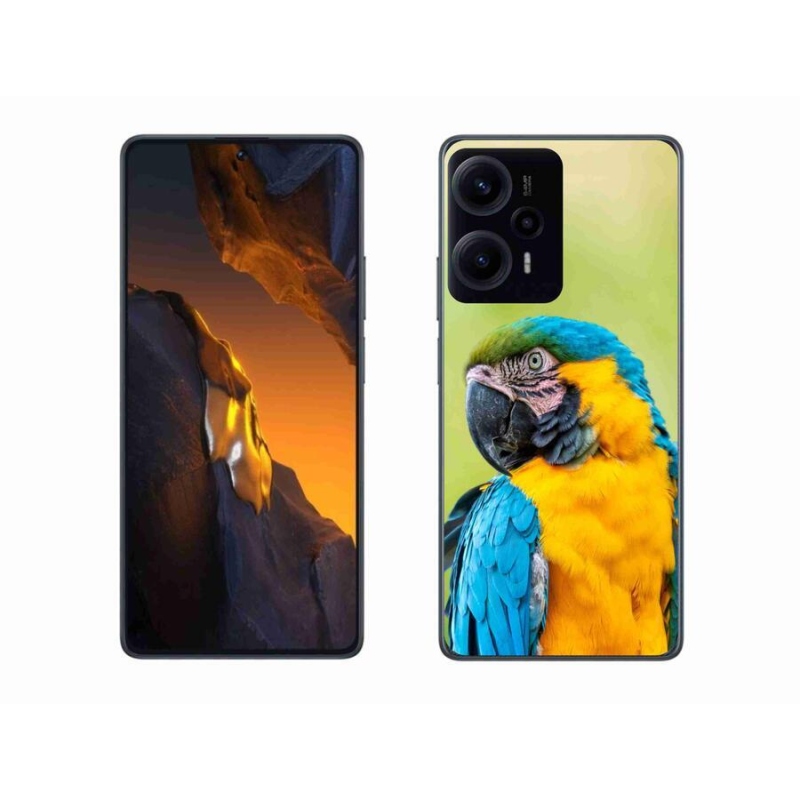 Gél tok mmCase a Xiaomi Poco F5 készülékhez - parrot ara 2