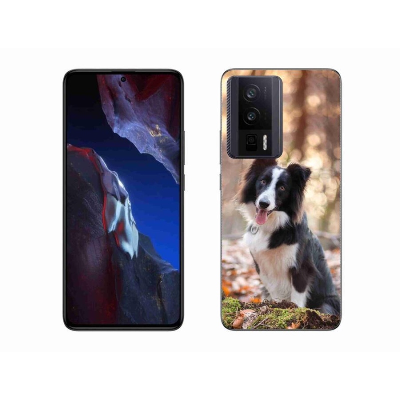 Gél tok mmCase a Xiaomi Poco F5 Pro számára - border colie 1