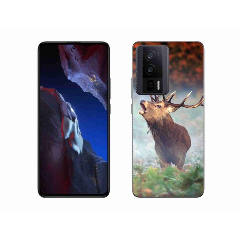 Gél tok mmCase a Xiaomi Poco F5 Pro készülékhez - szarvas 2
