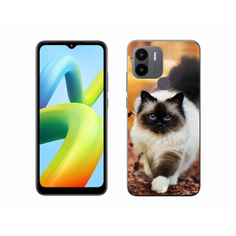 Gél tok mmCase a Xiaomi Redmi A1+/A2+ készülékhez - macska