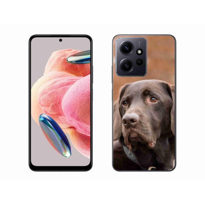 Gél tok mmCase a Xiaomi Redmi Note 12 4G-hez - barna labrador