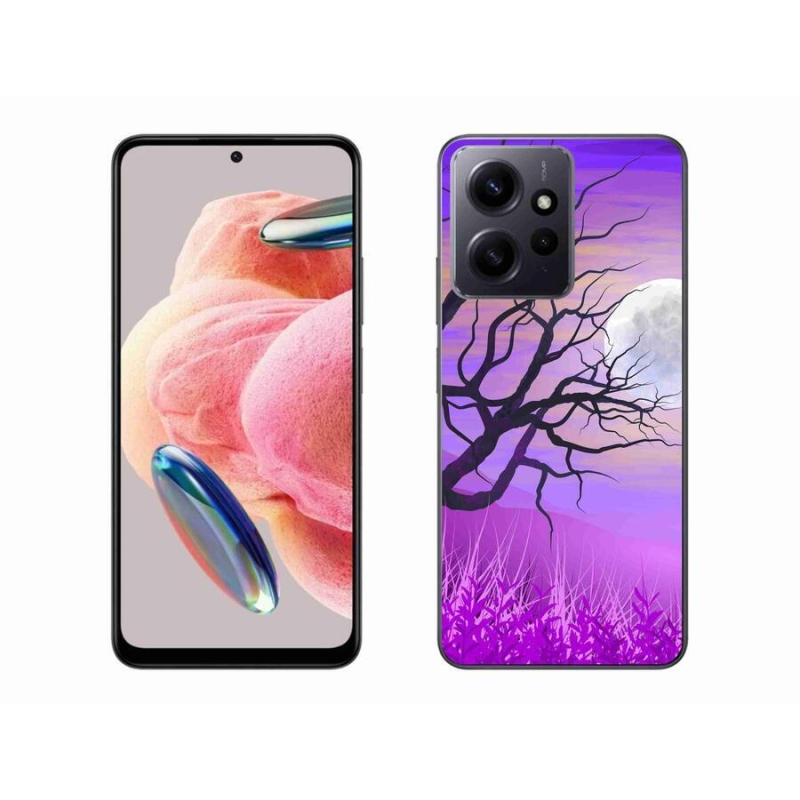 Gél tok mmCase a Xiaomi Redmi Note 12 4G-hez - rajzfilmes kidőlt fa