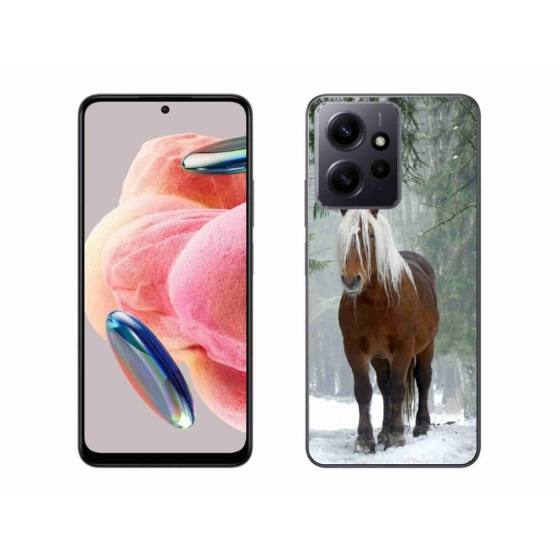 Gél tok mmCase a Xiaomi Redmi Note 12 4G-hez - ló az erdőben