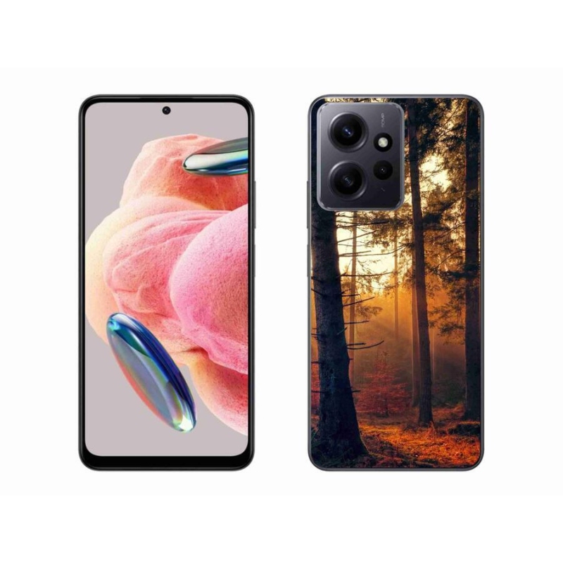 Gél tok mmCase a Xiaomi Redmi Note 12 4G-hez - erdő