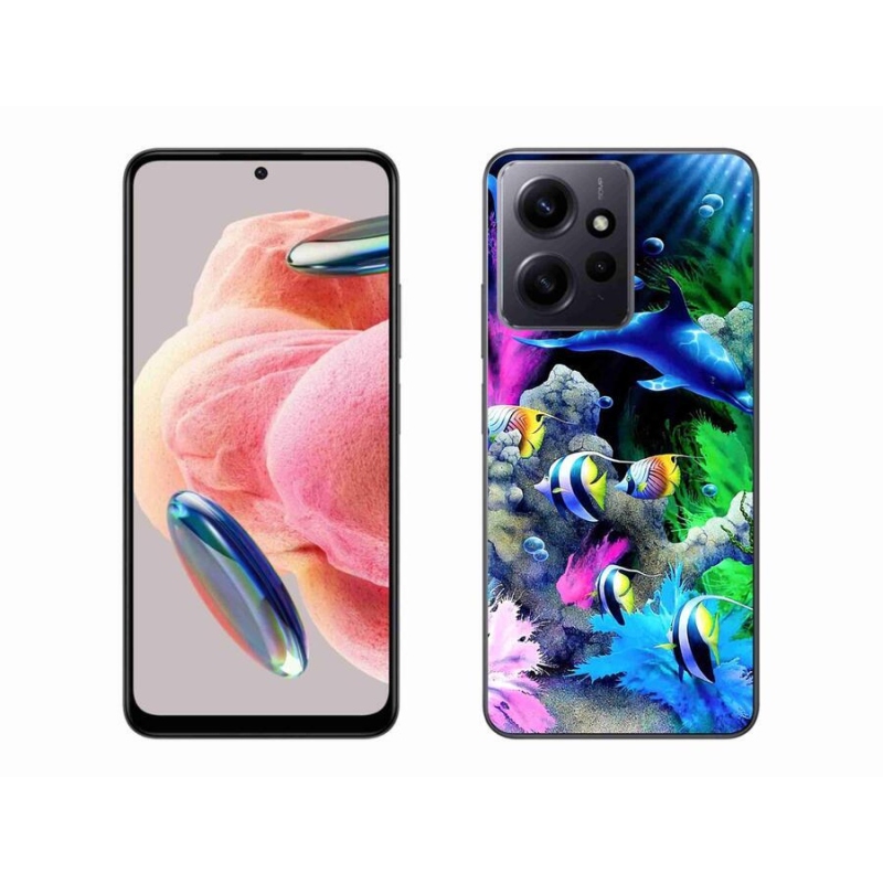 Gél tok mmCase a Xiaomi Redmi Note 12 4G-hez - tengeri világ