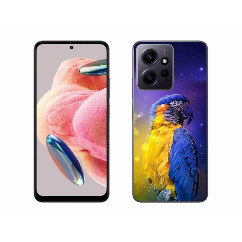 Gél tok mmCase a Xiaomi Redmi Note 12 4G-hez - papagáj ara 1
