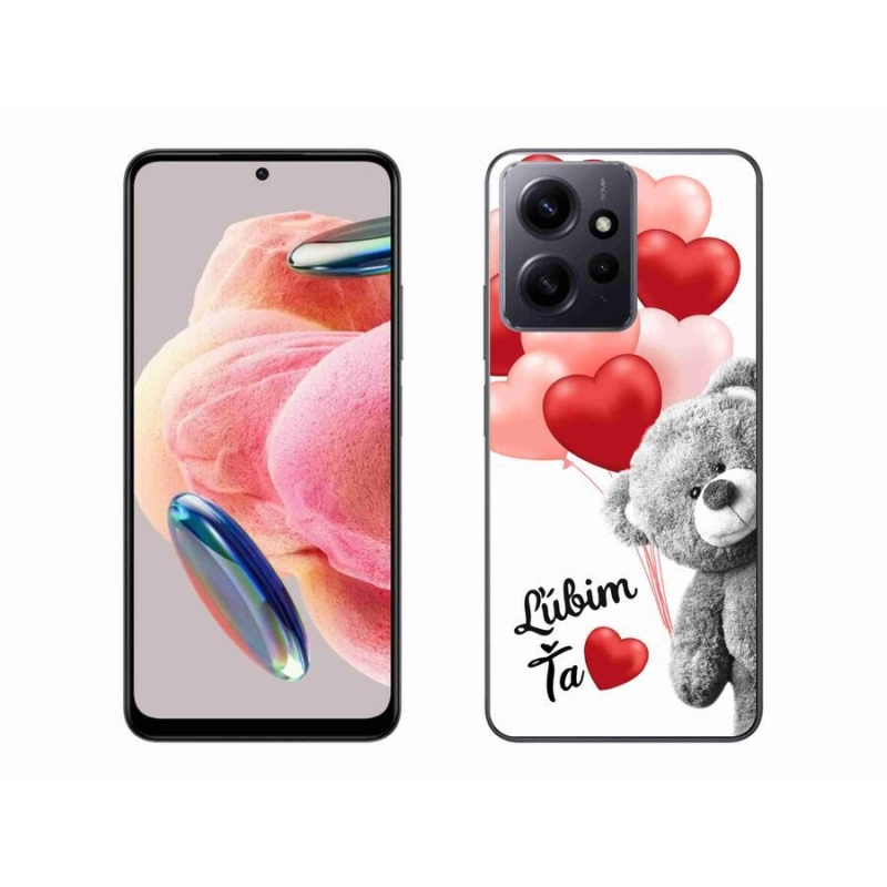 Gél tok mmCase a Xiaomi Redmi Note 12 4G-hez - I love you en