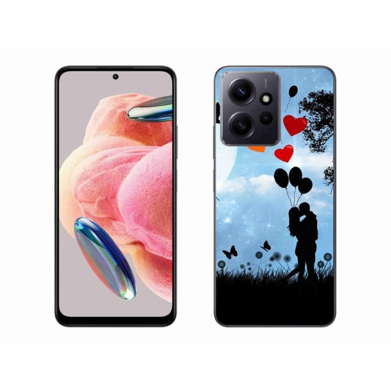 Gél tok mmCase a Xiaomi Redmi Note 12 4G-hez - szerelmes pár