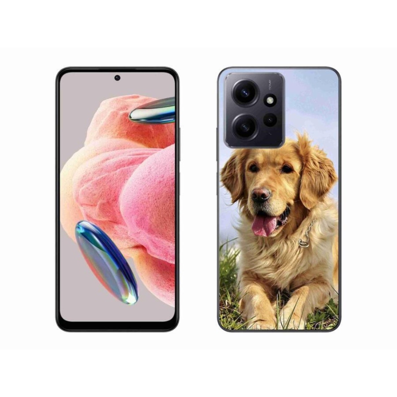 Gél tok mmCase a Xiaomi Redmi Note 12 4G-hez - arany retriever