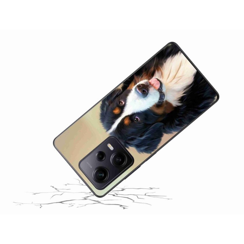 Gél tok mmCase a Xiaomi Redmi Note 12 Pro+ 5G számára - Berni hegyi kutya