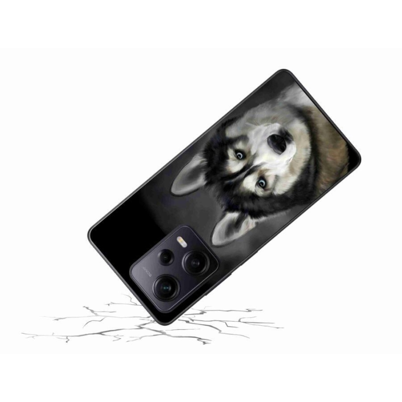 Gél tok mmCase a Xiaomi Redmi Note 12 Pro+ 5G - husky számára