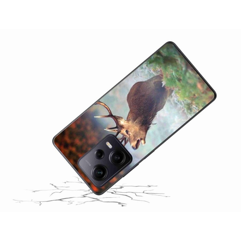 Gél tok mmCase a Xiaomi Redmi Note 12 Pro+ 5G számára - szarvas 2
