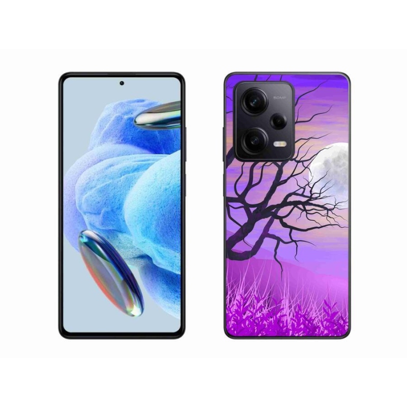 Gél tok mmCase a Xiaomi Redmi Note 12 Pro+ 5G számára - rajzfilmes kidőlt fa