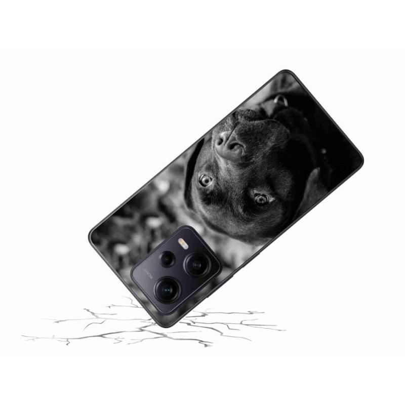 Gél tok mmCase a Xiaomi Redmi Note 12 Pro+ 5G számára - labrador