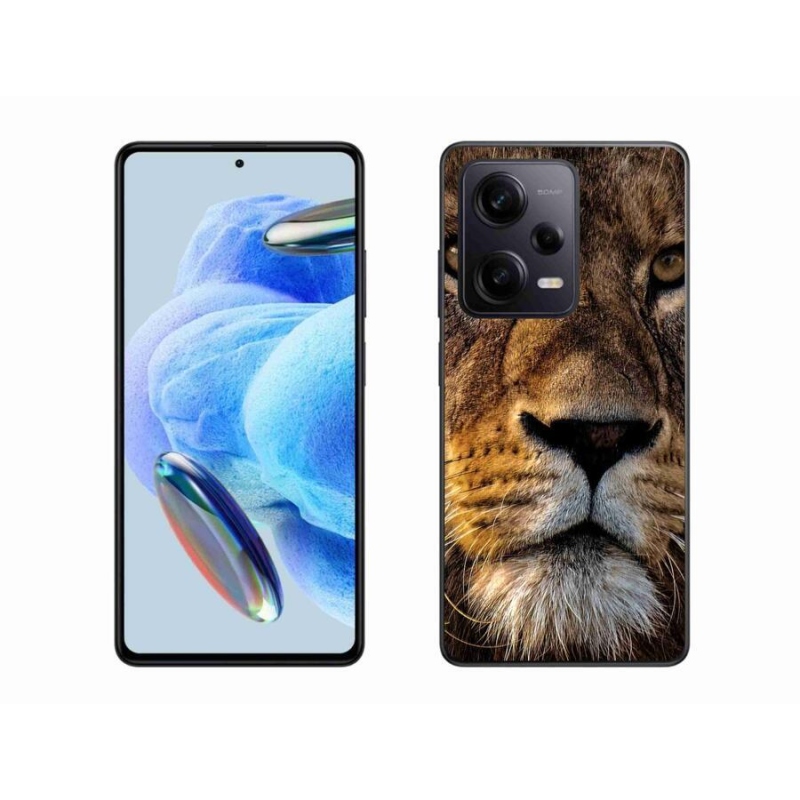 Gél tok mmCase a Xiaomi Redmi Note 12 Pro+ 5G számára - oroszlán