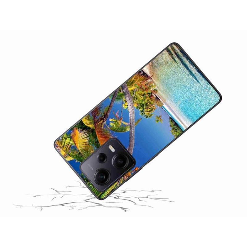 Gél tok mmCase a Xiaomi Redmi Note 12 Pro+ 5G számára - tengerparton
