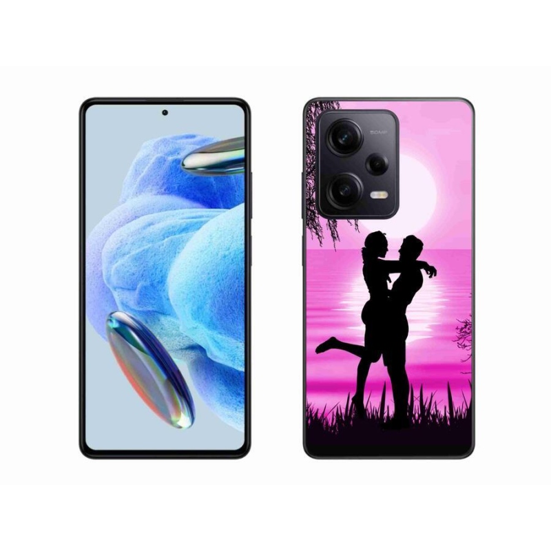 Gél tok mmCase a Xiaomi Redmi Note 12 Pro+ 5G számára - naplemente