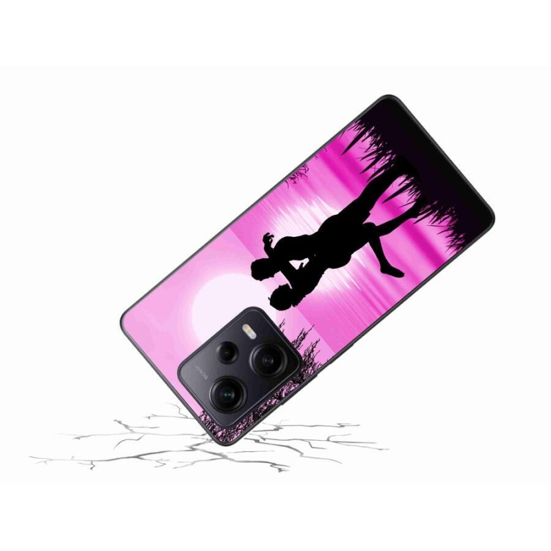 Gél tok mmCase a Xiaomi Redmi Note 12 Pro+ 5G számára - naplemente