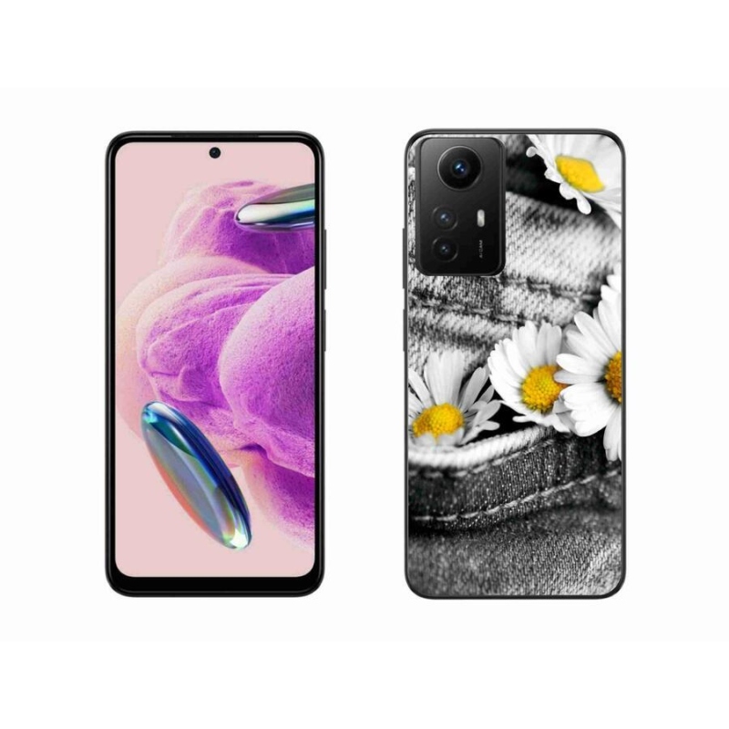 Gél tok mmCase a Xiaomi Redmi Note 12S-hez - százszorszépek