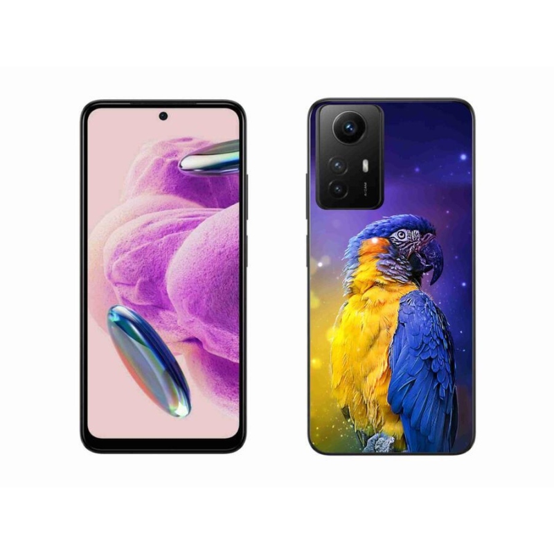Gél tok mmCase a Xiaomi Redmi Note 12S-hez - papagáj ara 1