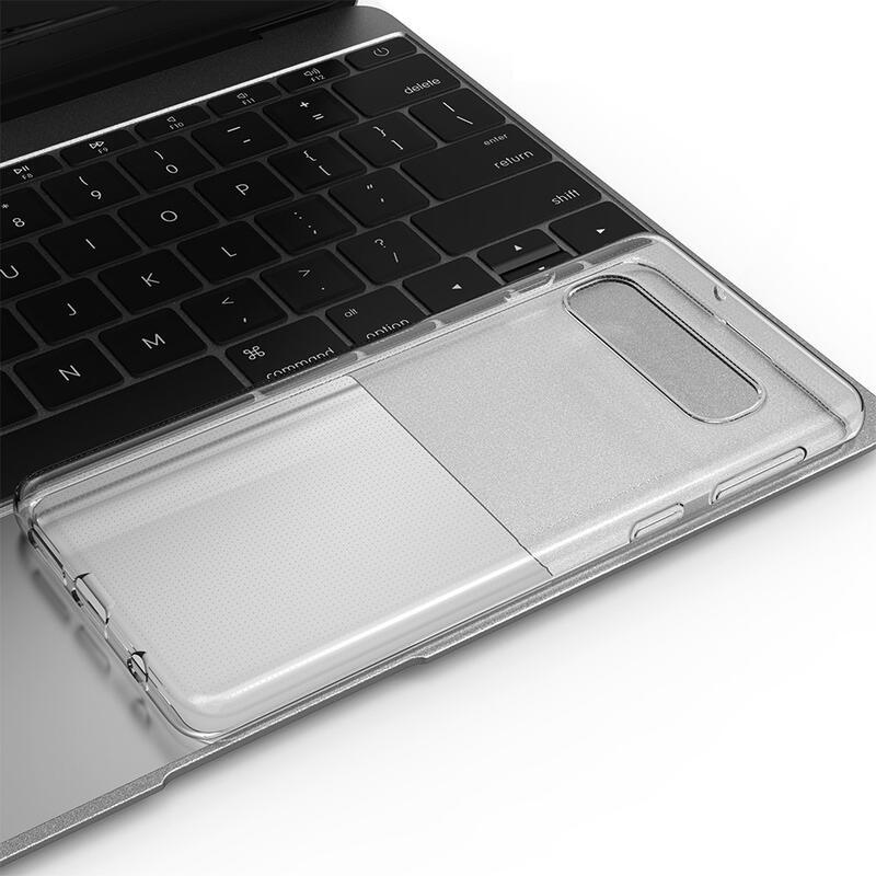 Gél tok Samsung Galaxy S10 készülékhez - átlátszó