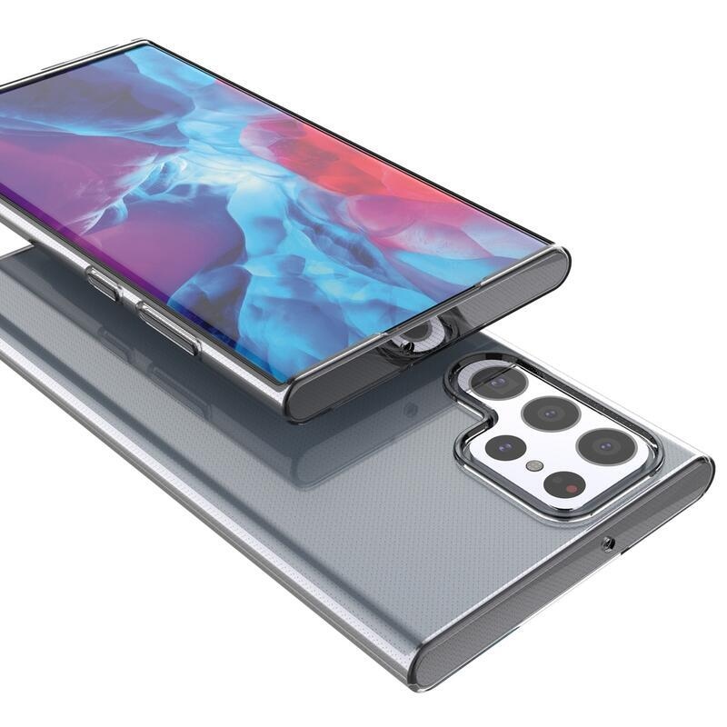 Gél tok Samsung Galaxy S22 Ultra 5G készülékhez - átlátszó