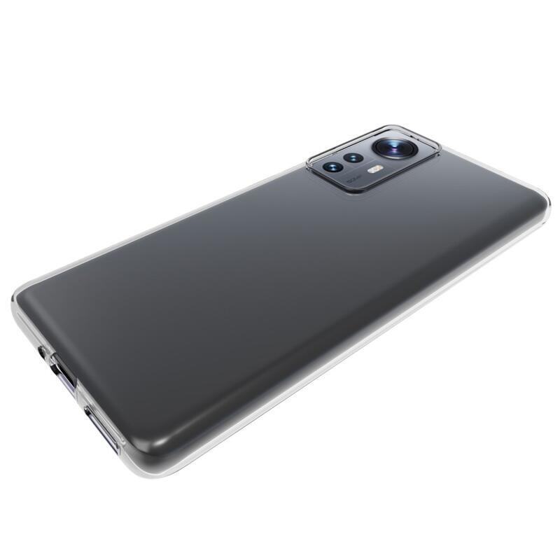 Gél tok Xiaomi 12/12X mobiltelefonhoz - átlátszó