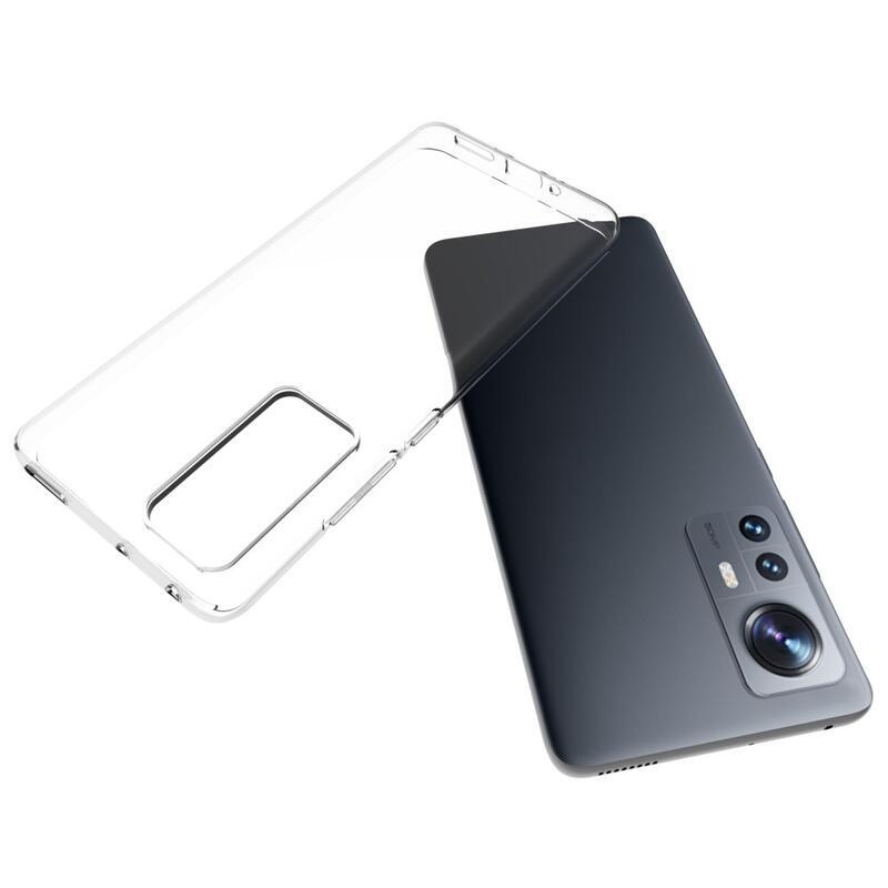 Gél tok Xiaomi 12/12X mobiltelefonhoz - átlátszó