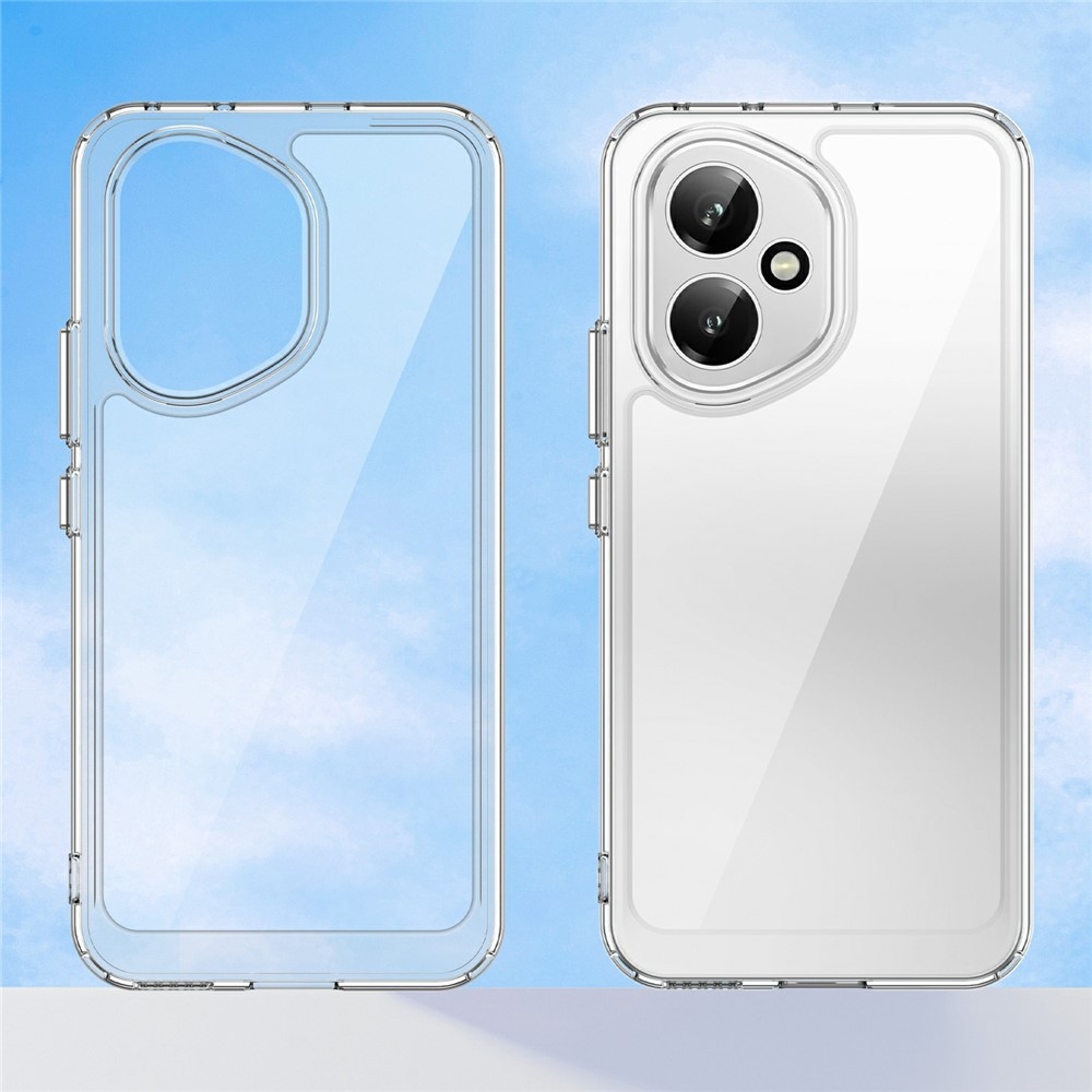 Gél tok fix hátlappal Honor 400-hoz - átlátszó