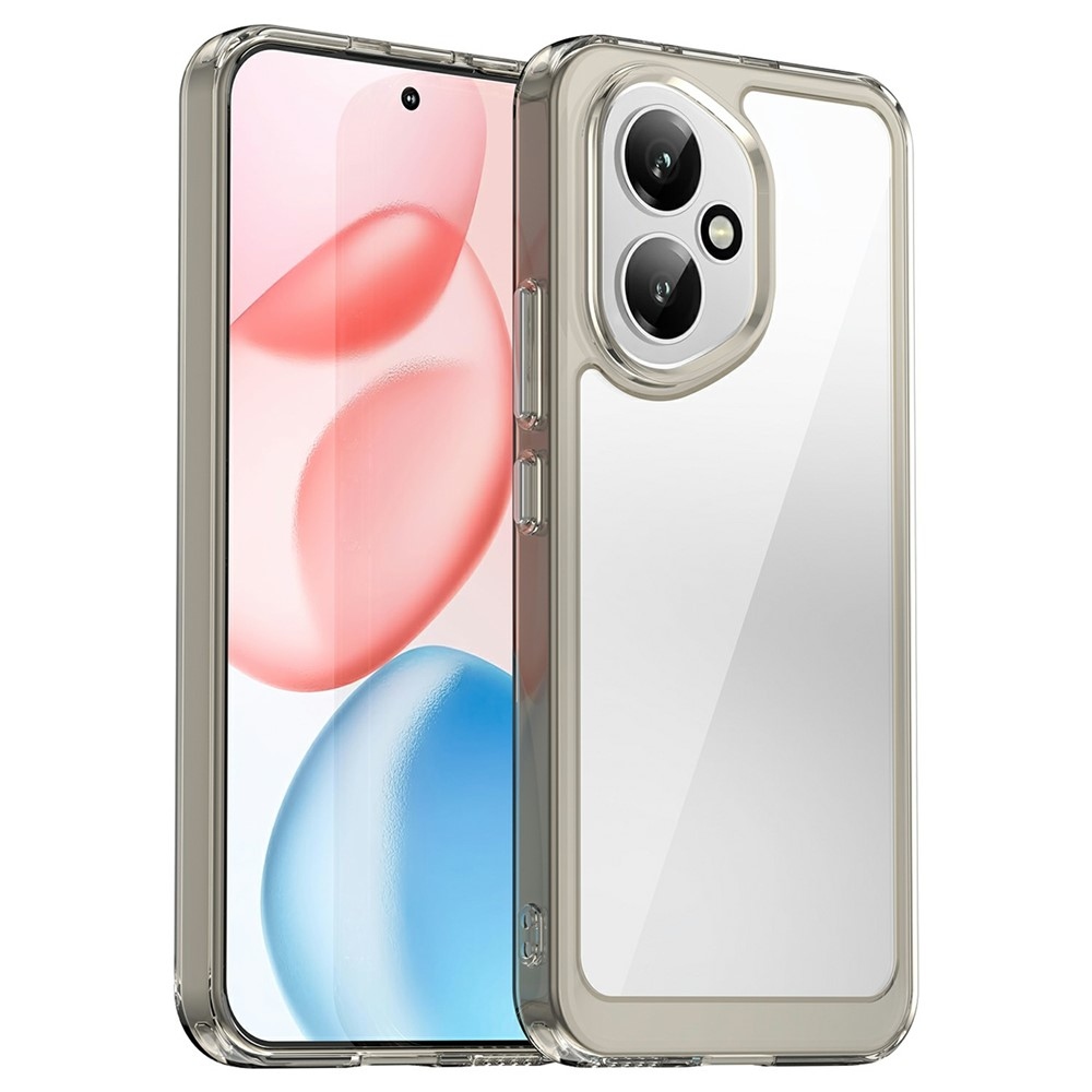 Gél tok fix hátlappal a Honor 400-hoz - szürke