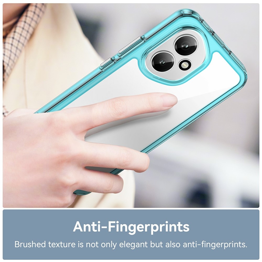 Gél tok fix hátlappal Honor 400-hoz - világoskék