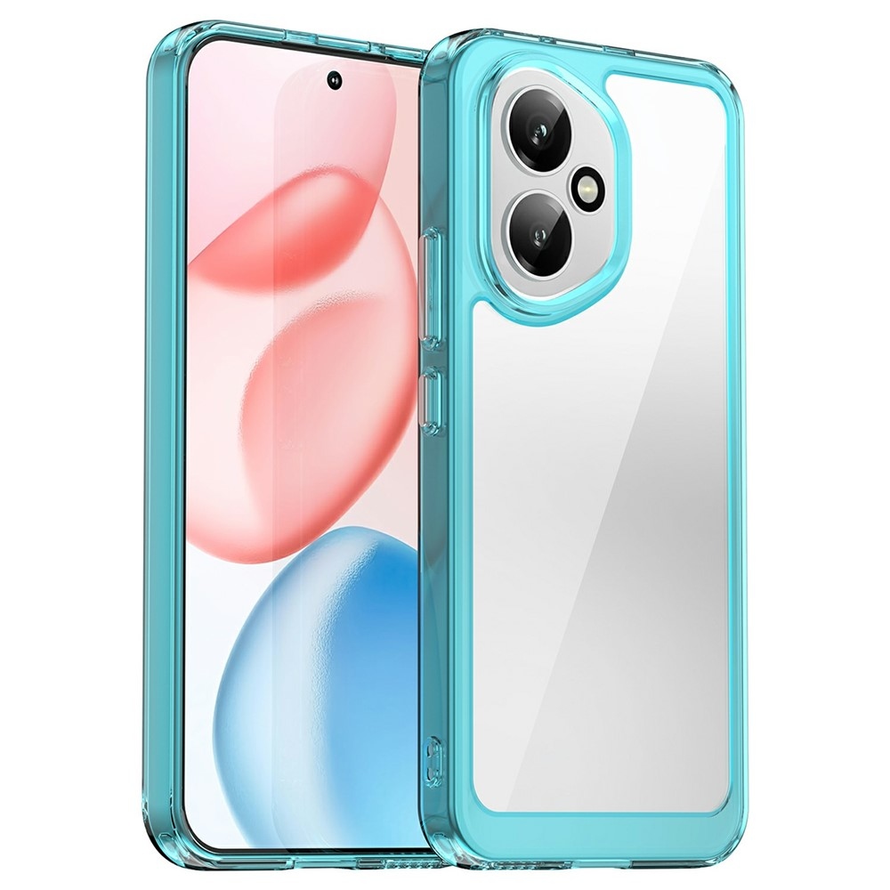 Gél tok fix hátlappal Honor 400-hoz - világoskék