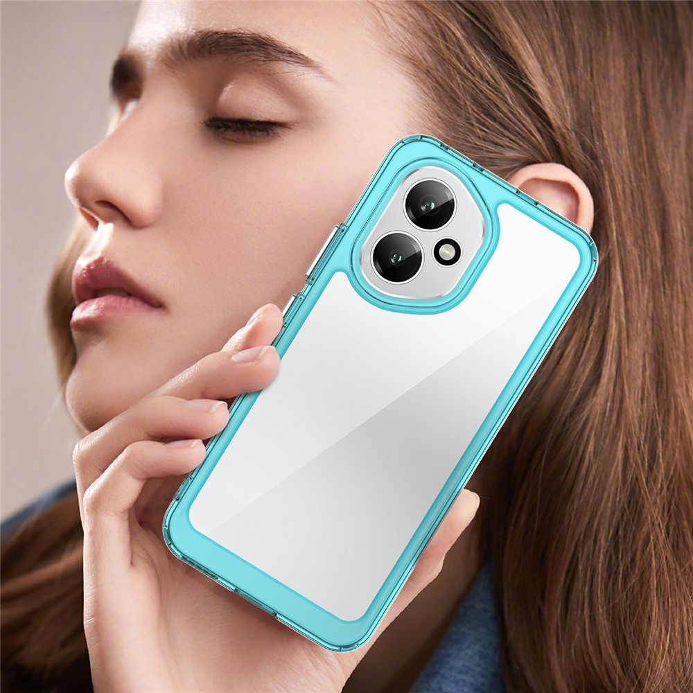 Gél tok fix hátlappal Honor 400-hoz - világoskék