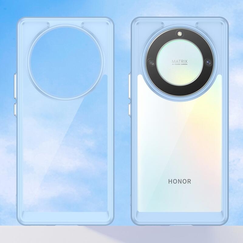 Gél tok kemény hátlappal a Honor Magic 5 Lite 5G készülékhez - kék