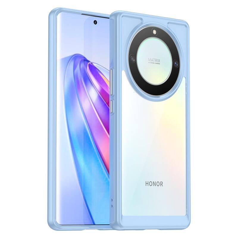 Gél tok kemény hátlappal a Honor Magic 5 Lite 5G készülékhez - kék