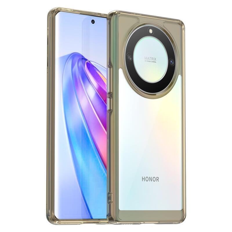 Gél tok kemény hátlappal a Honor Magic 5 Lite 5G készülékhez - szürke