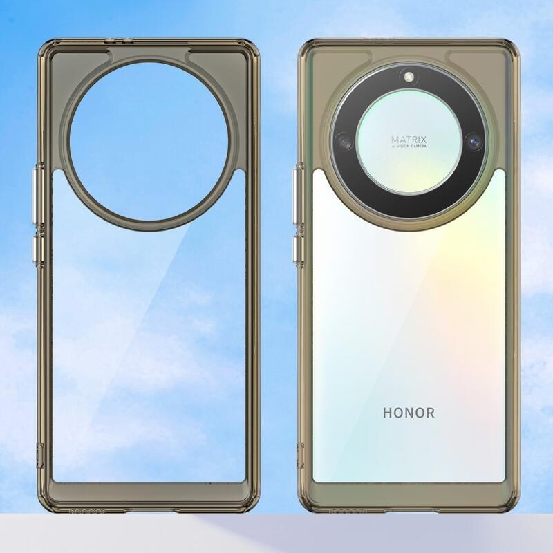 Gél tok kemény hátlappal a Honor Magic 5 Lite 5G készülékhez - szürke