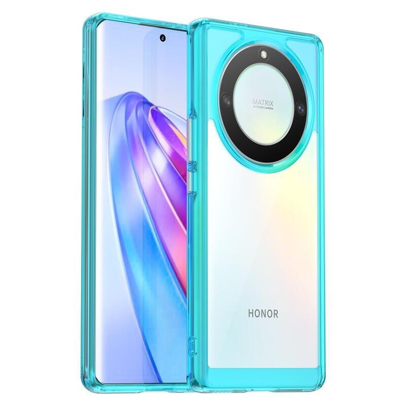 Gél tok fix hátlappal a Honor Magic 5 Lite 5G készülékhez - világoskék színben