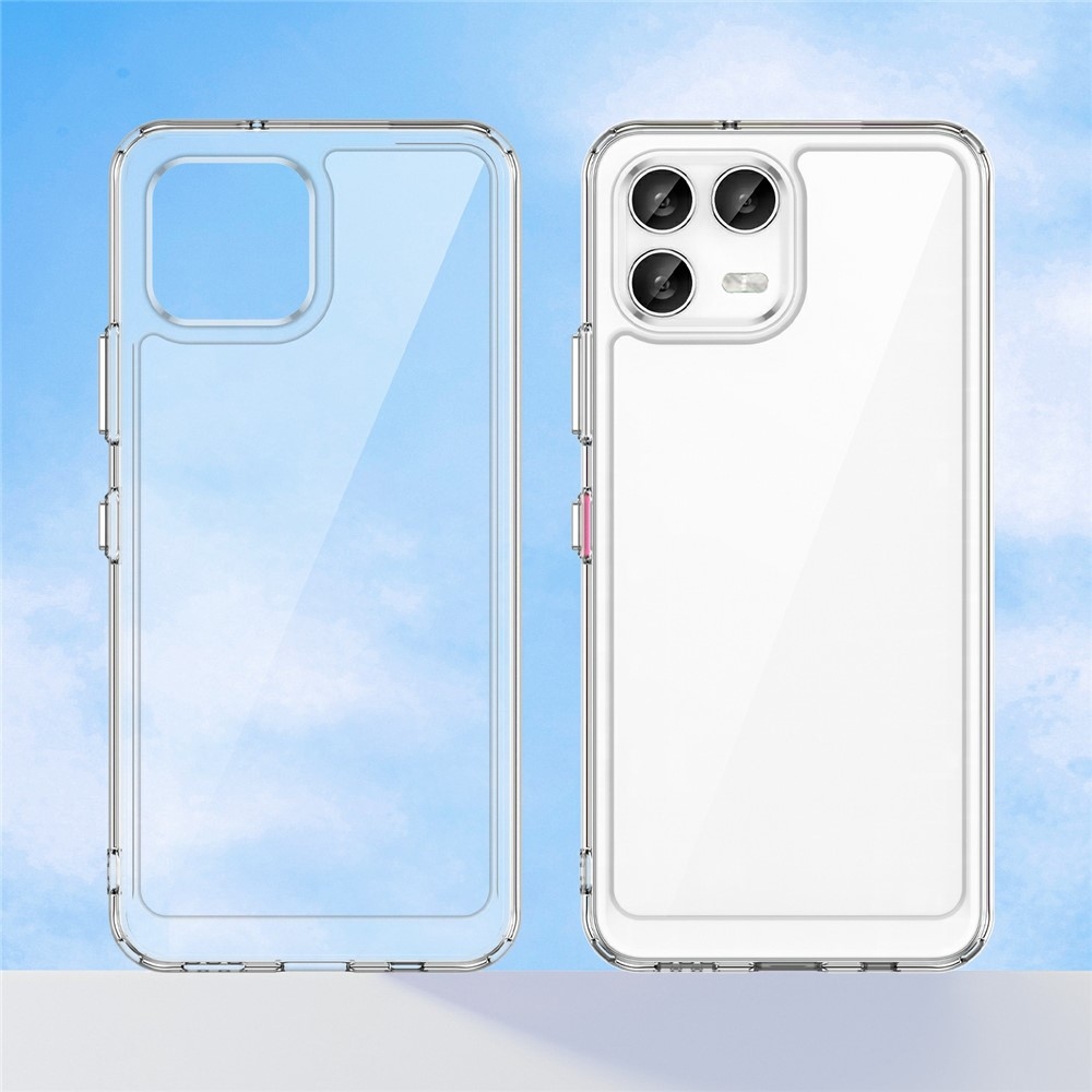 Zselés tok fix hátlappal T-Mobile T Phone 3 Pro készülékhez - átlátszó