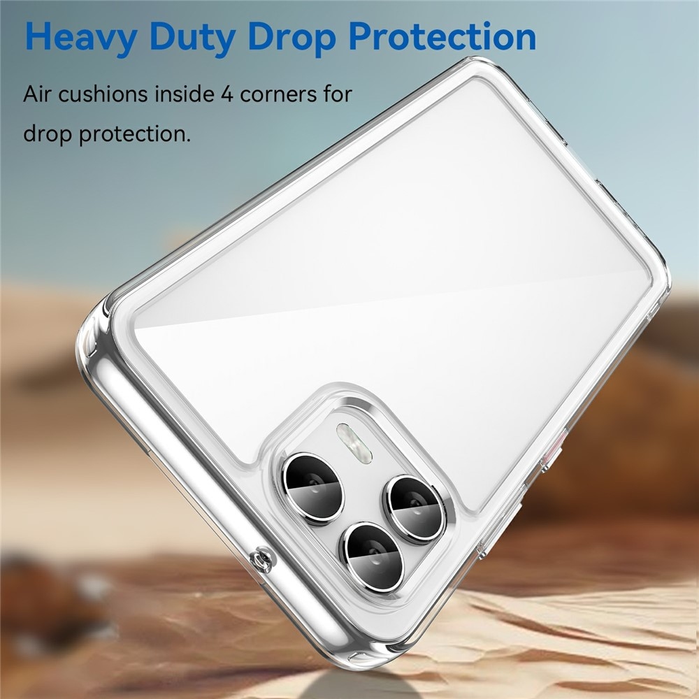 Zselés tok fix hátlappal T-Mobile T Phone 3 Pro készülékhez - átlátszó