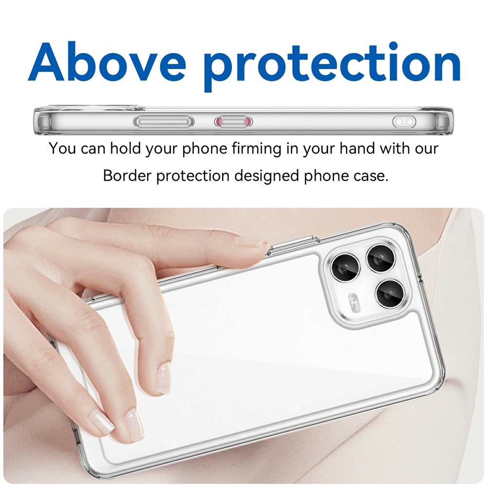 Zselés tok fix hátlappal T-Mobile T Phone 3 Pro készülékhez - átlátszó