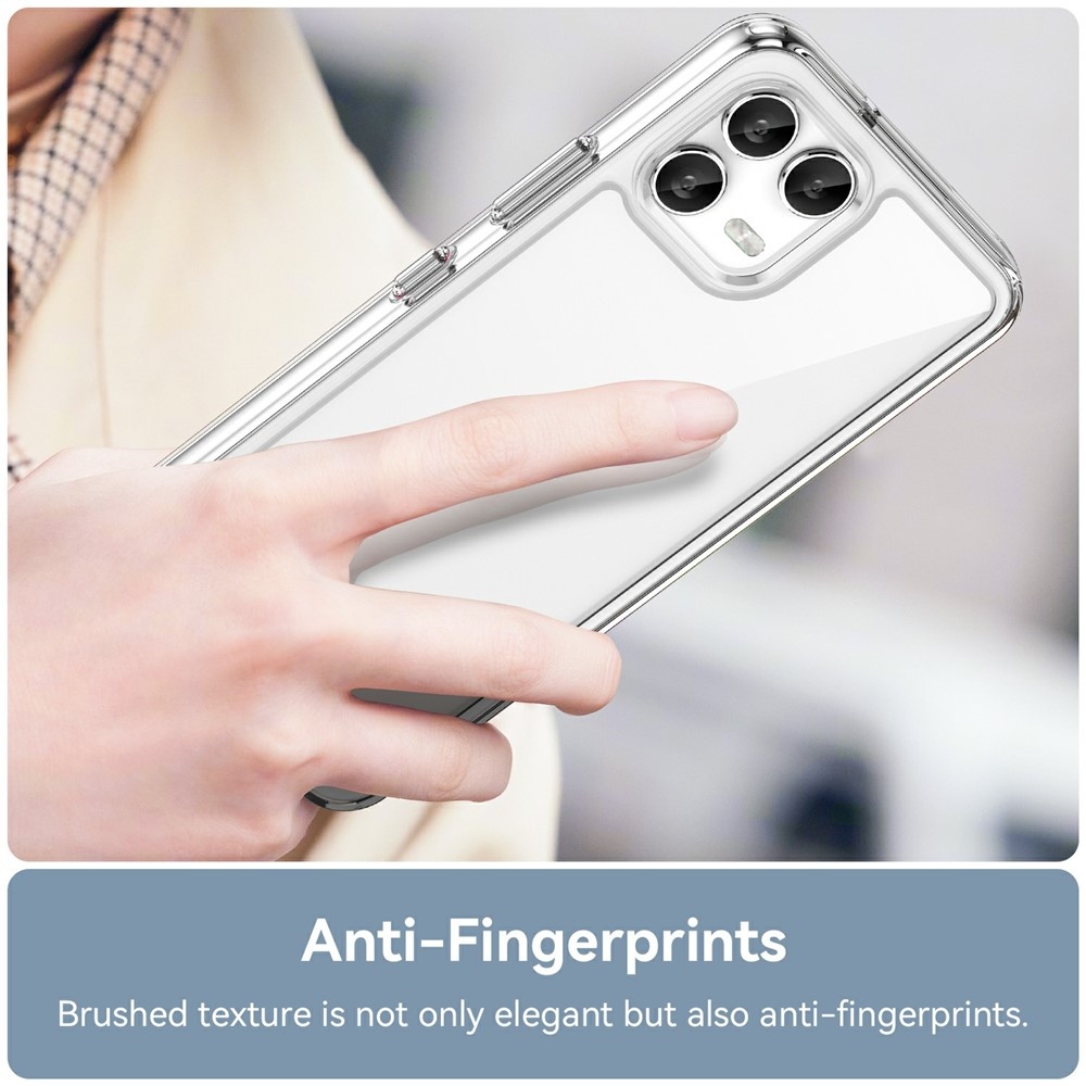 Zselés tok fix hátlappal T-Mobile T Phone 3 Pro készülékhez - átlátszó