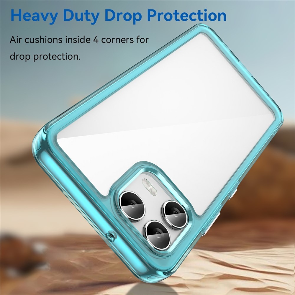 Gél tok fix hátlappal T-Mobile T Phone 3 Pro készülékhez - világoskék színben