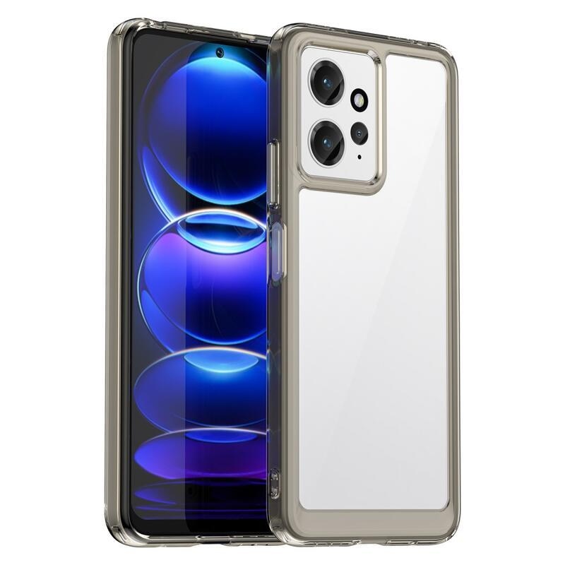 Gél tok rögzített hátlappal a Xiaomi Redmi Note 12 4G készülékhez - szürke