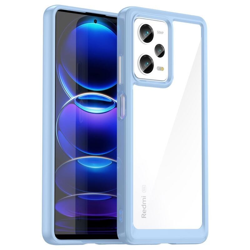 Gél tok kemény hátlappal Xiaomi Redmi Note 12 Pro 5G/Poco X5 Pro 5G - kék