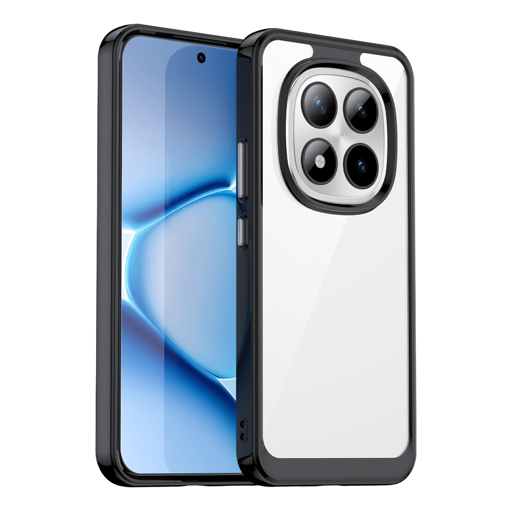 Gél tok rögzített hátlappal a Xiaomi Redmi Note 15 Pro+ 5G-re - fekete