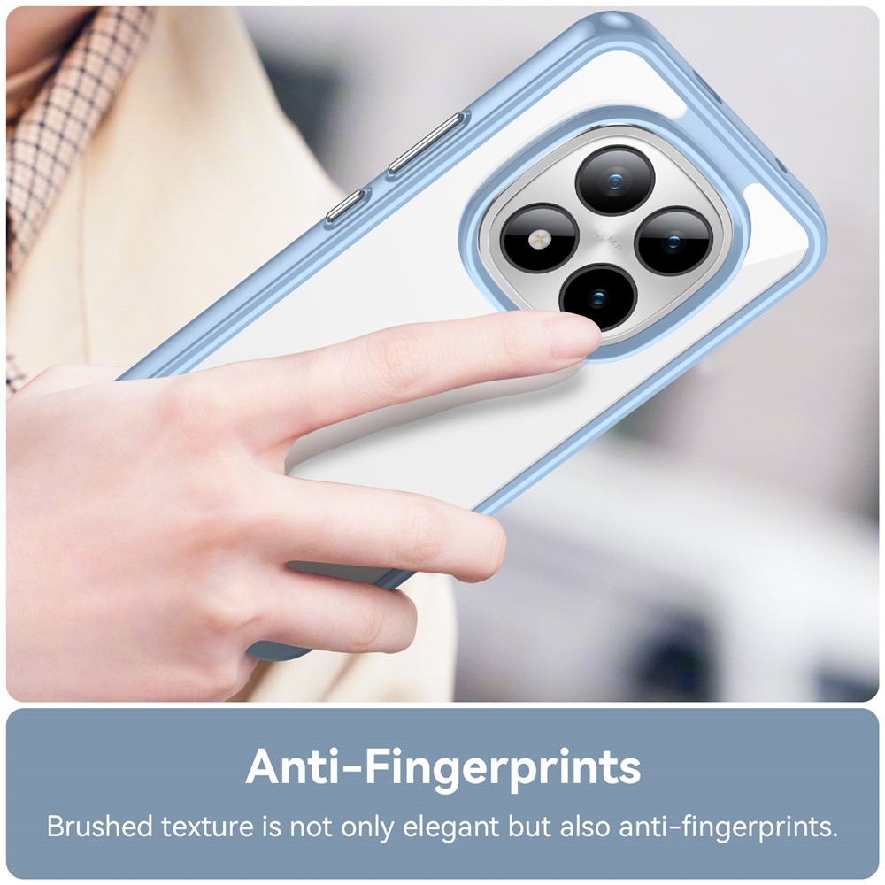 Gél tok kemény hátlappal Xiaomi Redmi Note 15 Pro+ 5G - kék