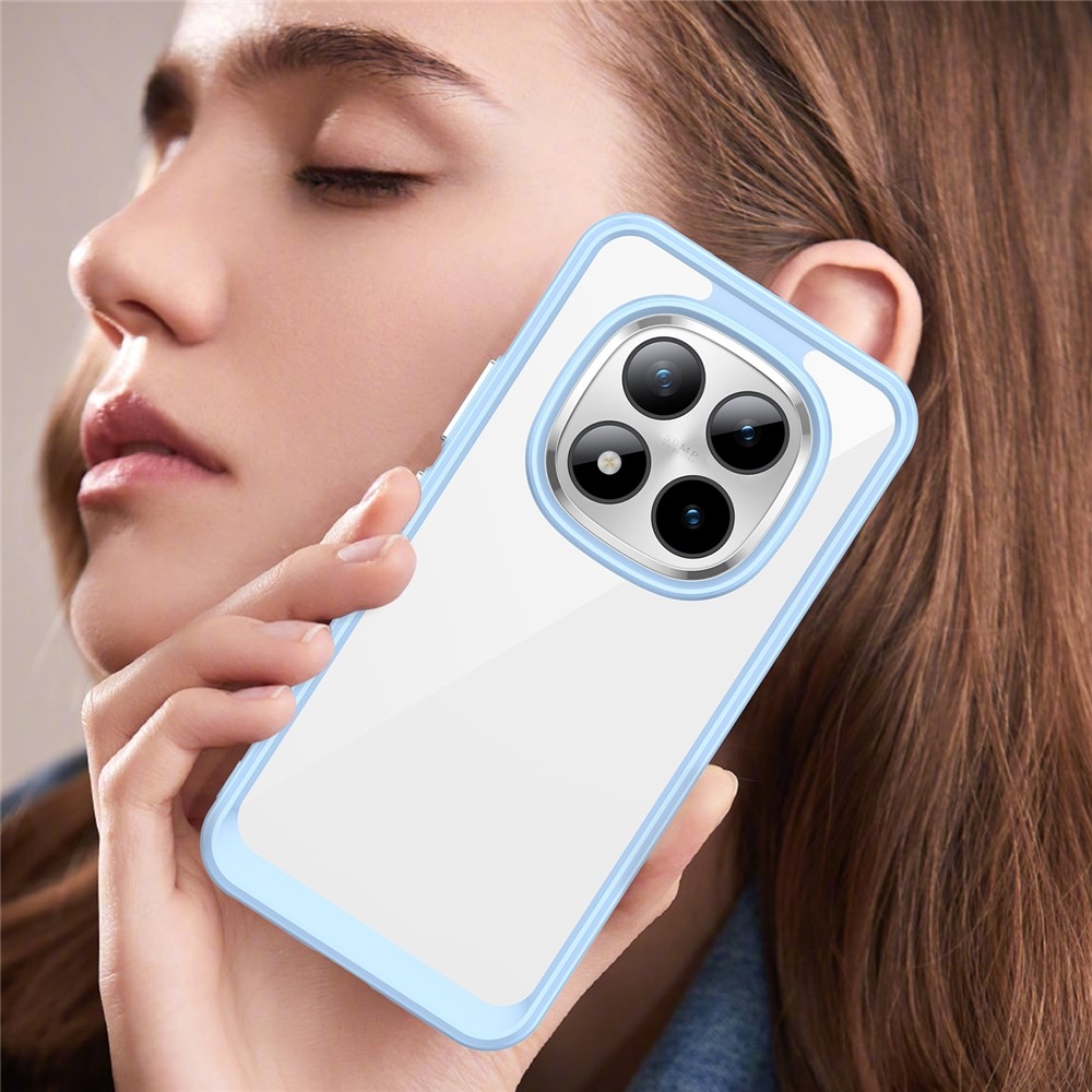 Gél tok kemény hátlappal Xiaomi Redmi Note 15 Pro+ 5G - kék