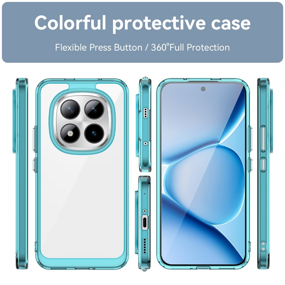 Gél tok rögzített hátlappal Xiaomi Redmi Note 15 Pro+ 5G - világoskék színű